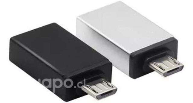 Adaptador Conector Otg Micro A Usb Hembra Usb 2.0