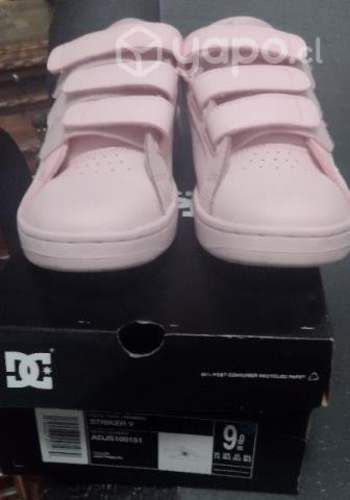 Zapatillas dc shoes rosadas