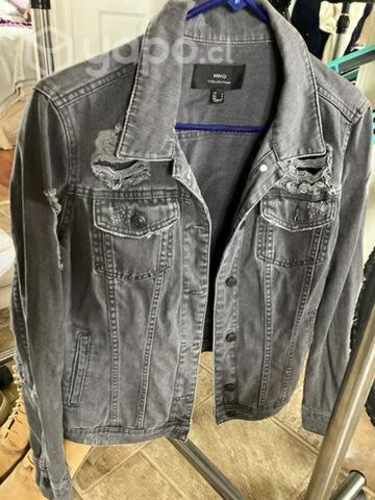Chaqueta de mezclilla Mango