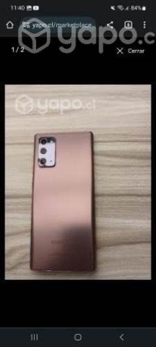 Samsung galaxi note 20 esta como nuevo
