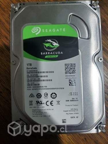 Disco duro Seagate barracuda 1TB
