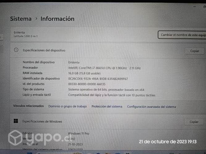 Latitude 5300 2 in 1