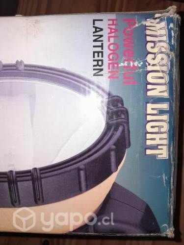 Jhonlite. Linterna halogena portátil, 12V -100W -