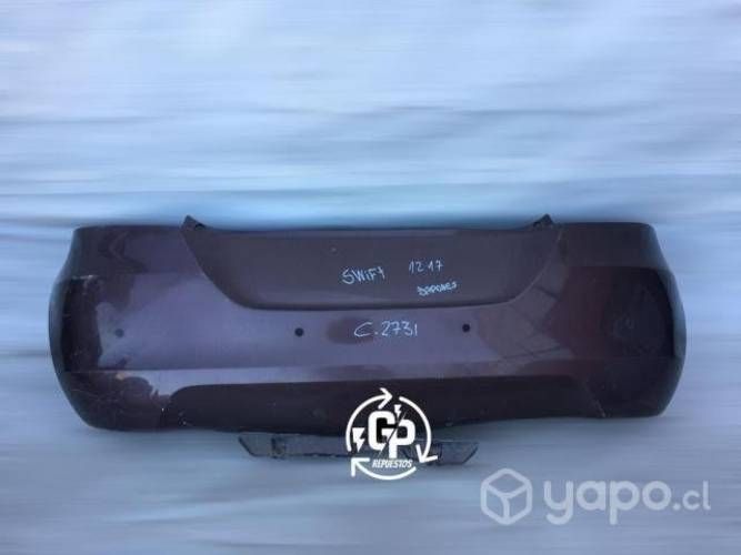 Parachoque trasero suzuki swift 2012-2017
