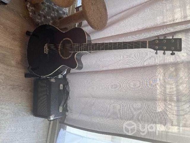 Guitarra electroacustica Gianinni + amplificador