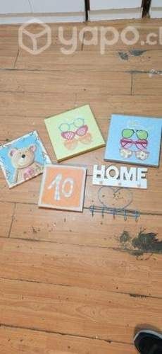 Juego de cuadros infantiles