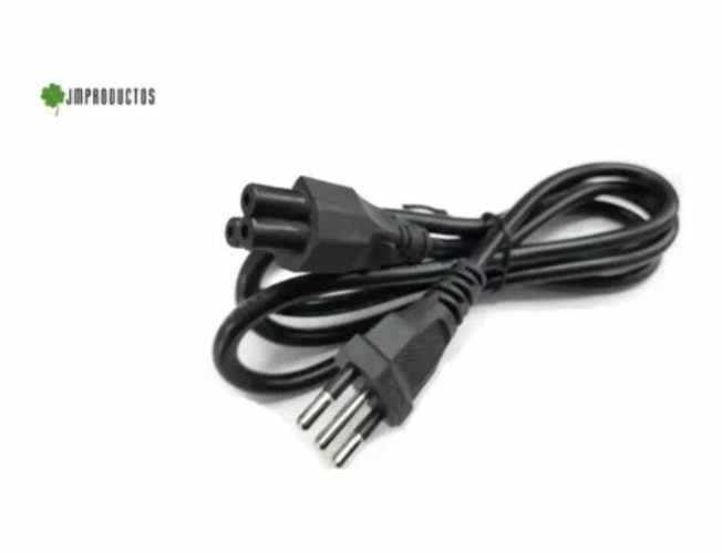 Cable Poder Tipo Trebol Notebook Consolas Radios