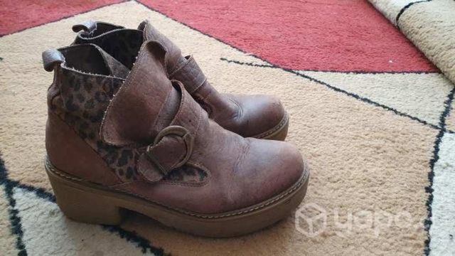 Botines cuero nacional