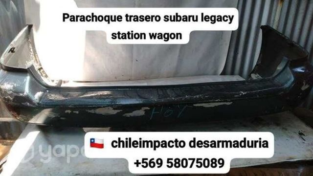 Parachoque trasero Subaru Legacy Station wagon