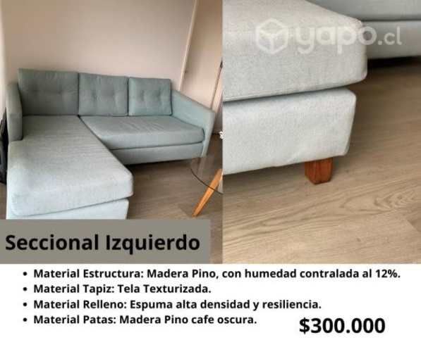 Sillon seccional izquierdo
