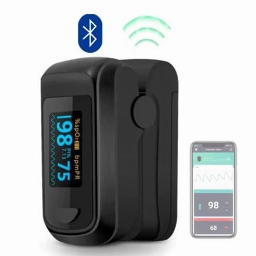 Oximetro Pulsometro Saturometro Con Bluetooth