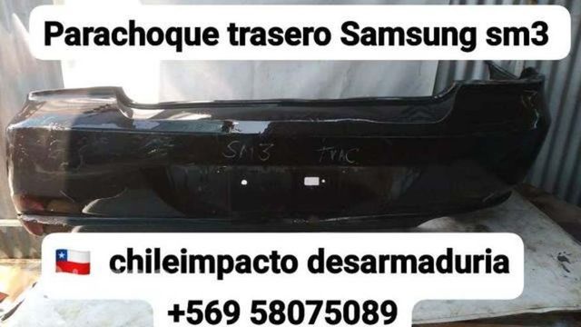 Parachoque trasero Samsung sm3 desarmaduría