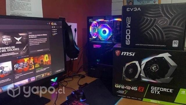 Torre gamer Espec en la descripcion