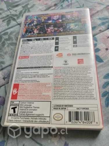 Juego Dragon Ball Fighterz Nintendo Switch