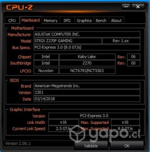 Pc Gamer I3/rx 480 8gb/m.2 128gb/hdd 1000gb /ram D