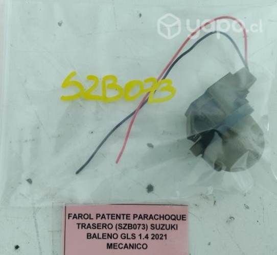 Farol Patente Parach Tras (SZB073) Suzuki Baleno