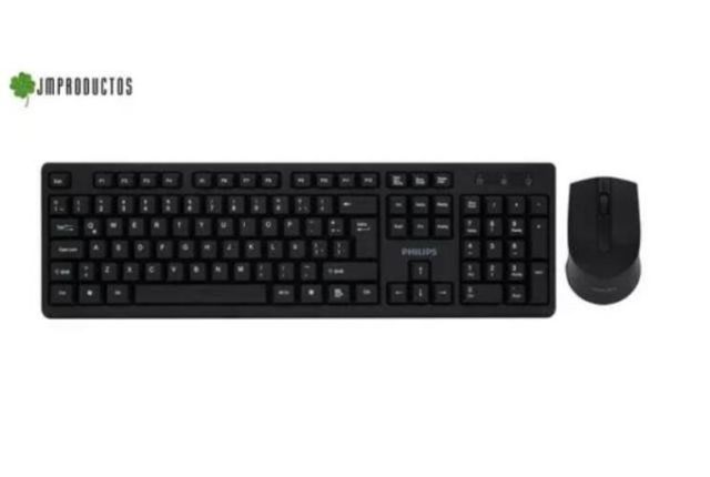 Teclado + Mouse Inalámbrico Phillips C354 Con Ñ