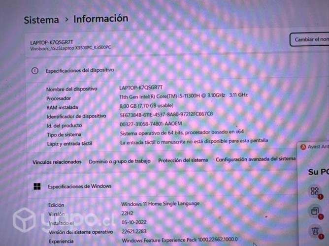 Asus vivobook pro 15