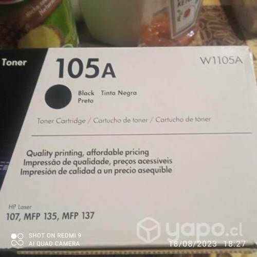 Toner HP 105a black original