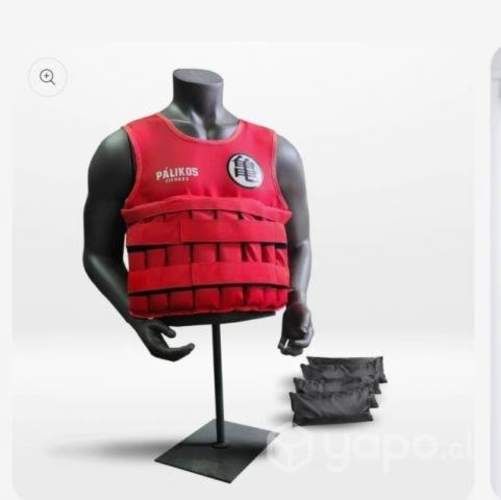 Chaleco de peso ajustable 20kg