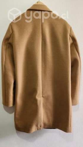 Abrigo Zara Talla M Color Tostado