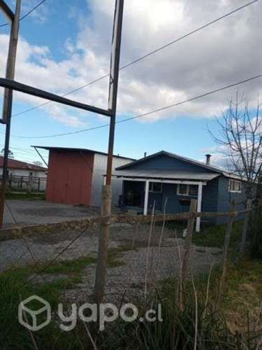 Se arrienda casa y galpón .en el tepual