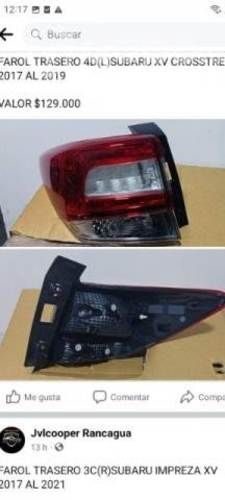 Farol trasero  nuevos