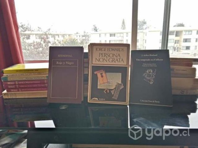 Libros de literatura (varios autores)