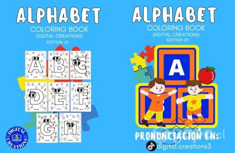 Cuadernos para colorear y aprender ingles