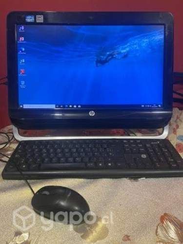 All in one hp i3/8gb/500gb