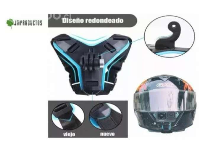 Soporte Casco Gopro Hero Moto Sjcam Eken
