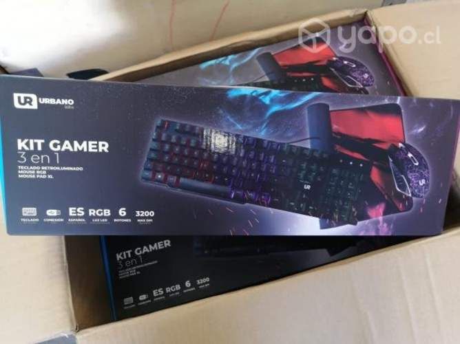 Kit Gamer 3 en 1 Nuevo
