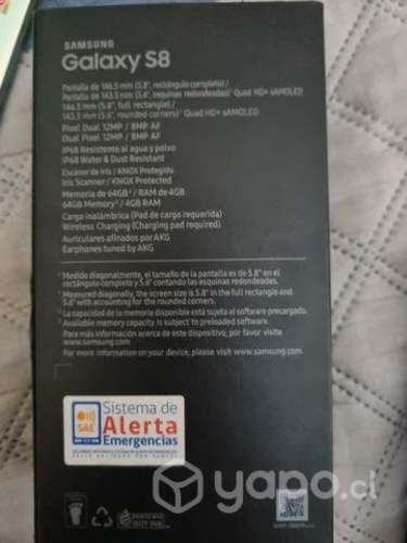 Samsung Galaxy s8 gold (64 gb)