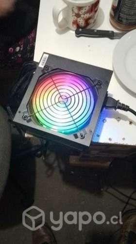 Fuente gammer RGB de 600w