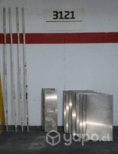 Repisas y estantes de acero inoxidable