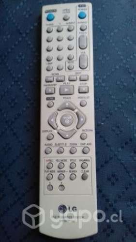 Lg control remoto grabador dvd