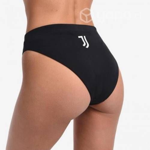 Juventus Traje de Baño Mujer Negro c/ Logo