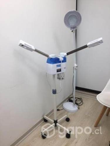 Vapor Ozono con lupa de pedestal como nuevos