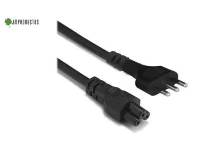 Cable Poder Tipo Trebol Notebook Consolas Radios