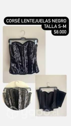 Corsé lentejuelas