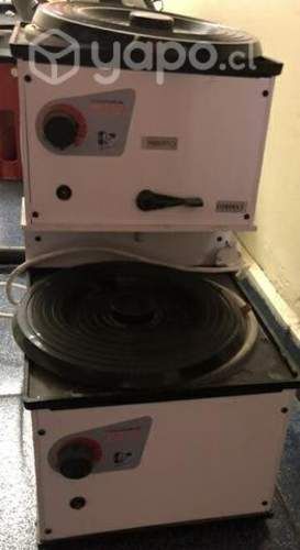 Camilla y olla para depilación