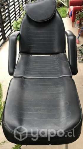 Camilla y olla para depilación