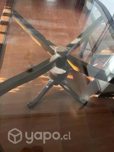 Mesa barata con retiro en la reina