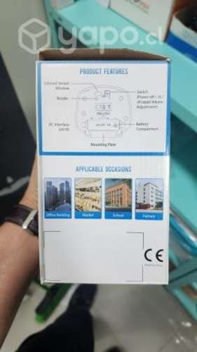 Termometro digital + Dispensador de alcohol