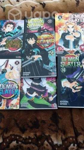Lote de manga demon slayer