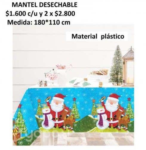 Mantel desechable