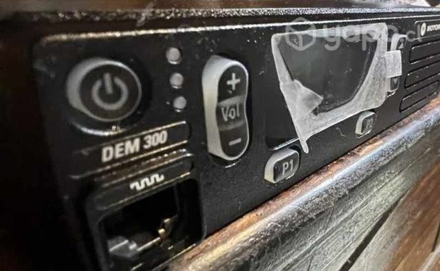 Dem300 vhf digital y análogo