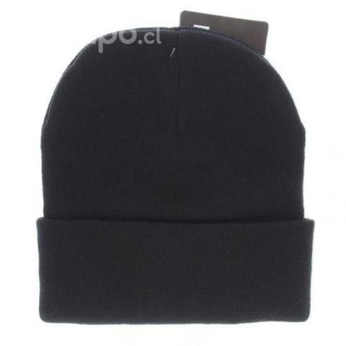 Uventus gorro fashion negro c/ logo de goma