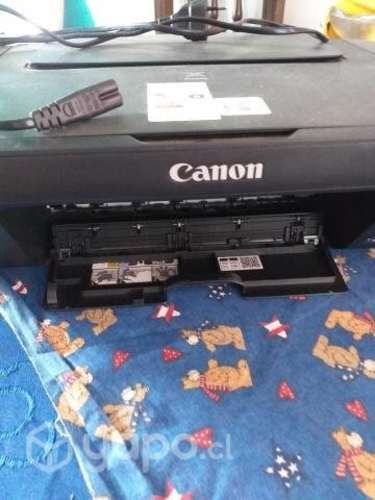 Impresora cannon como nueva funcionando sin tinta