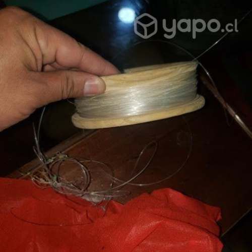 Caña de pescar, con accesorios